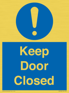 Keep Door Closed